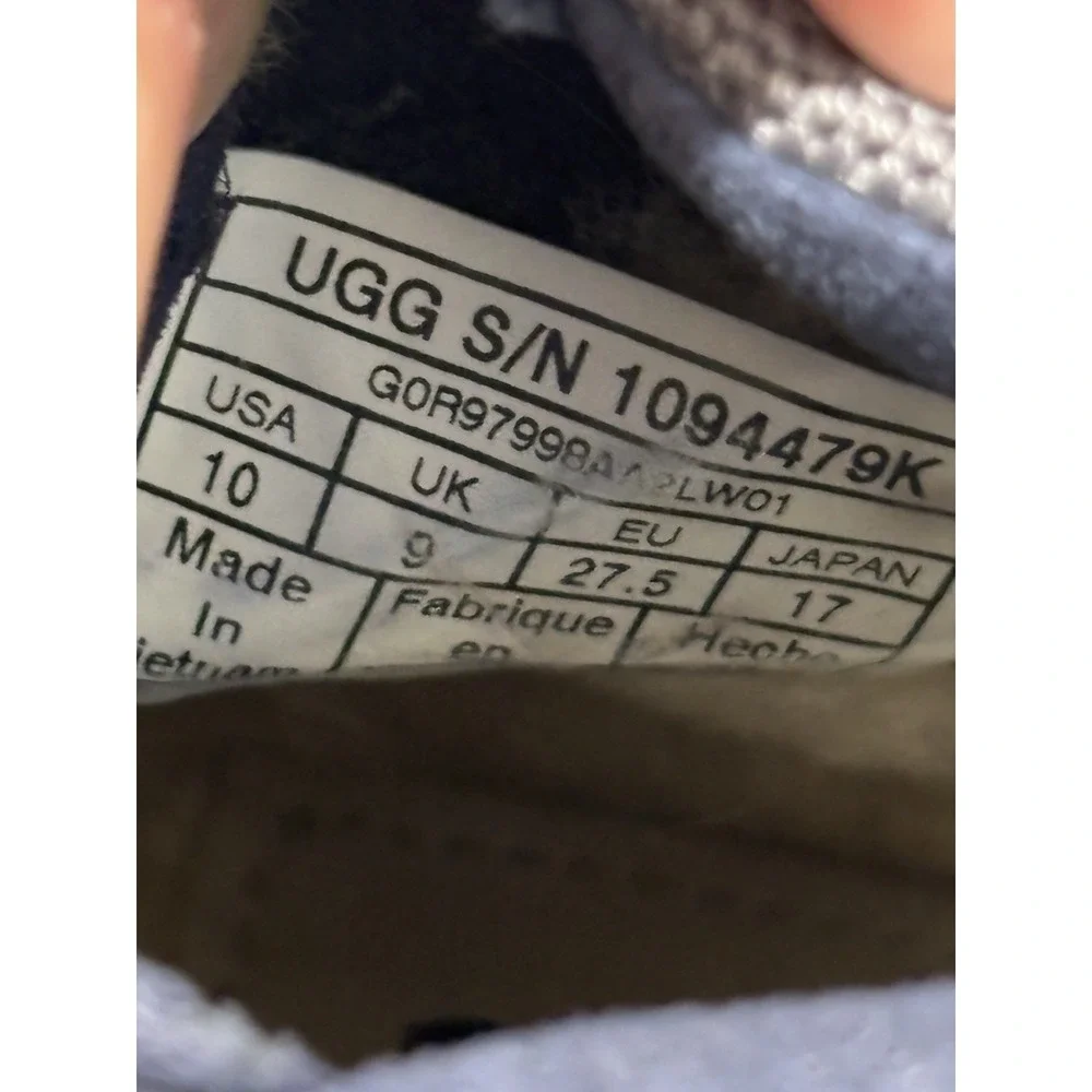 Kids' UGG K Hilmar CWR Size 10, Navy 1094479K, Winter Shoe Snow Boots Warm Lined